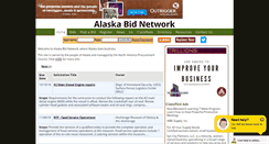 Desktop Screenshot of bidsalaska.com
